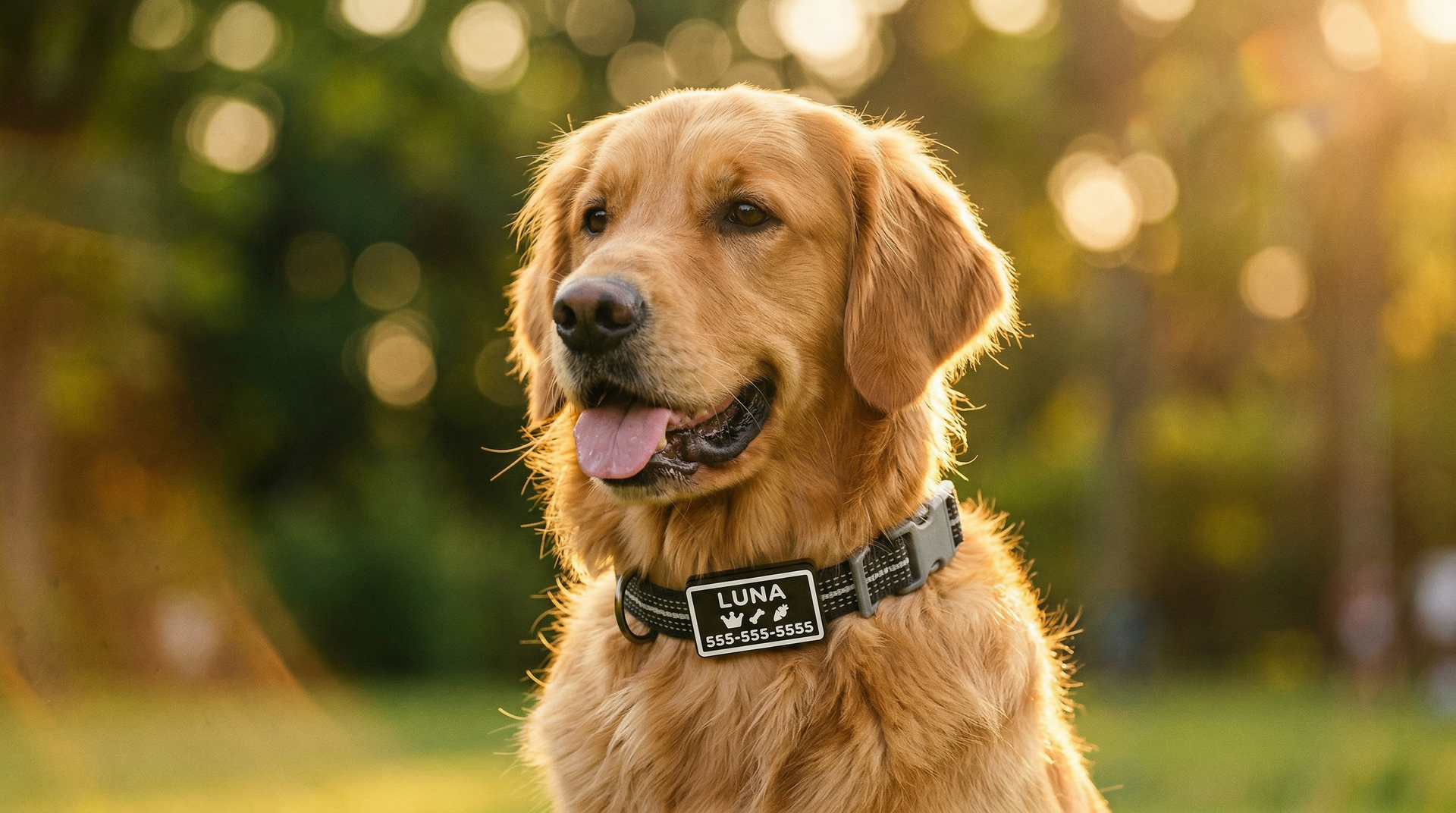 A collar tag as unique as they are